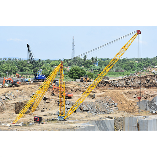 Industrial Gantry Crane - Mild Steel, Boom Length 42m, 20 Tonne Capacity, 440v, 2hp Motor, 1m/min Lifting Speed | Corrosion Proof, Heavy Load, Rapid Movement, Trinity Drive, Trouble Free