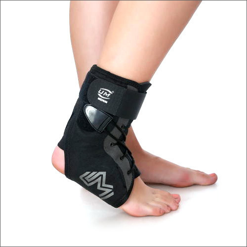 Latex Lace Up Ankle Brace