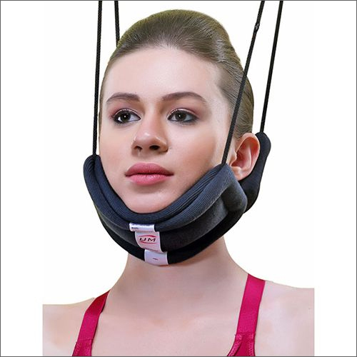 Cervical Traction Head Halter - Cotton Material, Non-Disposable Design, Industrial-Grade Cervical Support & Collars