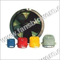 Blue Compact Axial Fan