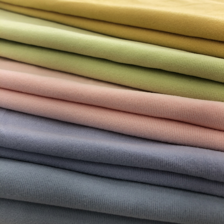 Assorted Plain Multicolor Garment Polyester Fabric