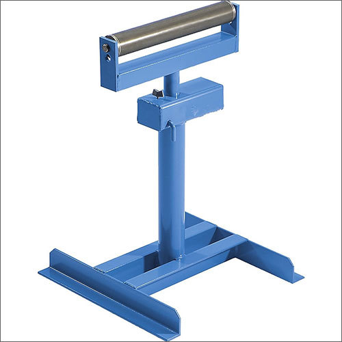 Blue Metal Roller Stand