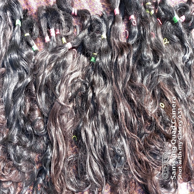 Natural Brown Pure Quality Unprocessed Remy Indian Raw Black Hair Extensions