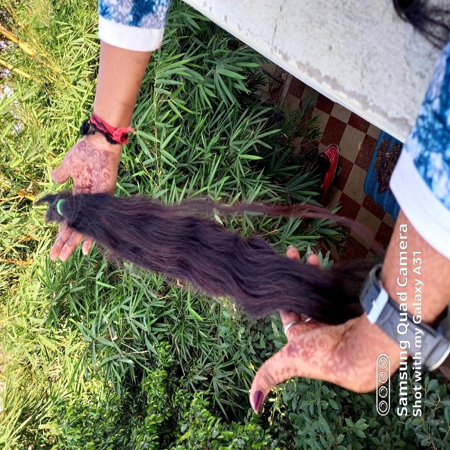 Natural Brown Pure Quality Unprocessed Remy Indian Raw Black Hair Extensions