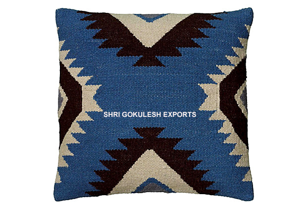 Customized 100% Natural Wool Kilim Cushion Pillow Covers