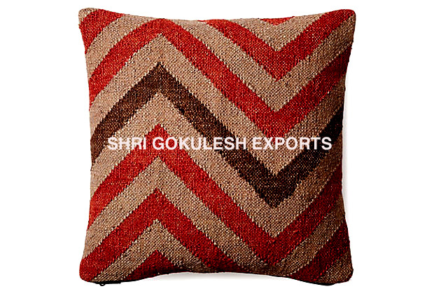 Customized 100% Natural Wool Kilim Cushion Pillow Covers