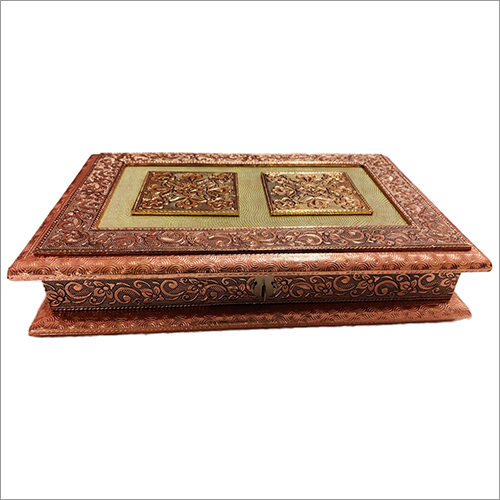 Copper Dry Fruit Box Size: Customized