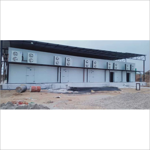 Mushroom Cold Storage Plant - Color: White