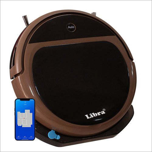 Brown Robot Vacuum And Mop Works With Alexa And Google Assistant
