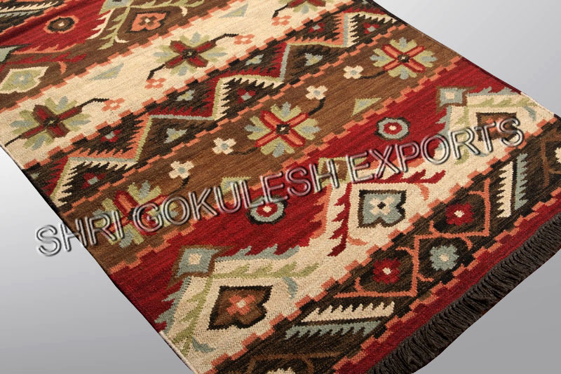 Pure Jute Patchwork Carpets Non-slip