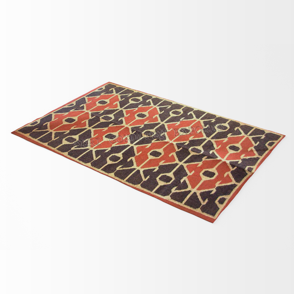 Pure Jute Patchwork Carpets Non-slip
