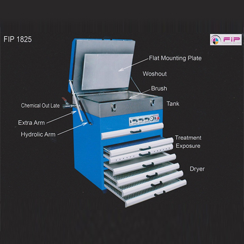नॉन वोवेन - वेवन फैब्रिक प्रिंटिंग प्लेट मेकिंग मशीन