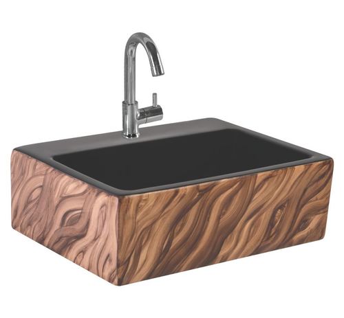 ब्राउन 8015 टेबल टॉप बेसिन सिरेमिक सेनेटरी वेयर