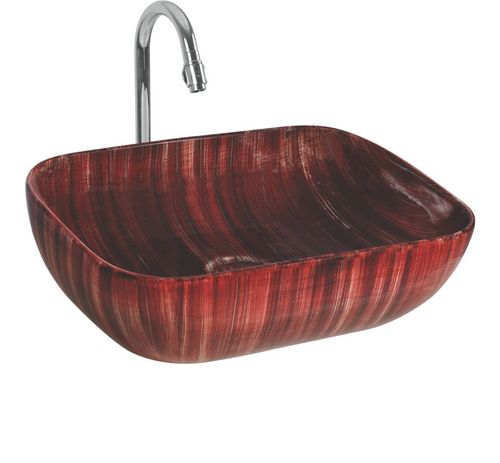 ब्राउन 8017 टेबल टॉप बेसिन सिरेमिक सेनेटरी वेयर