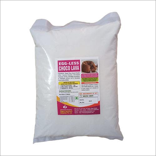Eggless Choco Lava Cake Premix - Powder Form | Fragrant Aroma, White Color, 12 Months Shelf Life, Room Temperature Storage