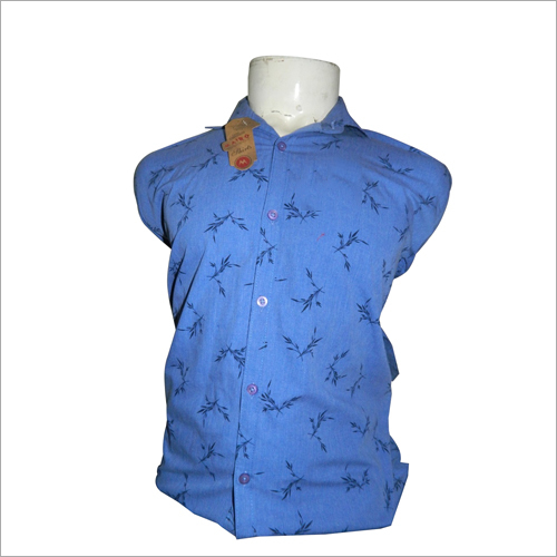 Any Color Mens Cotton Prints Formal Shirt