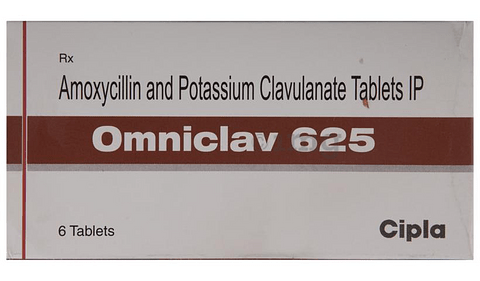 Omniclav 625 Tablets Recommended For: Antibiotics