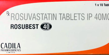 Rosubest 40 Tablets Recommended For: Cardiovascular Diseases