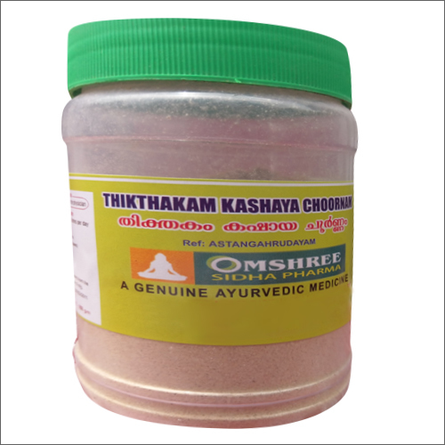 168G थिक्थाका कषाय चूर्णम आयु समूह: सभी उम्र के लिए उपयुक्त