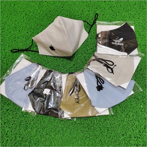Brand Face Mask - Cotton Blend, Unisex, Mix Colors | Reusable, Anti Pollution, Medical Purpose