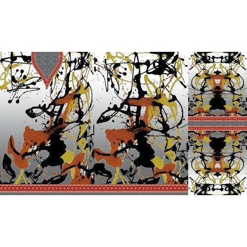 Light In Weight Polyester Digital Print Fabric