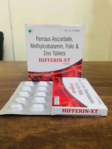 Ferrous Ascorbate, Methylcobalamin, Folic Acid, Zinc General Medicines