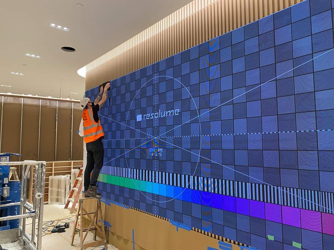 Indoor Led Video Wall - Brightness: 1200 Cd/m