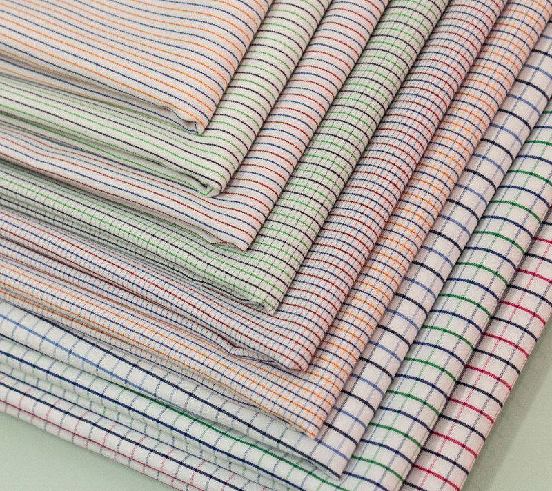 Assorted Polyester Multicolor School Uniform Checks Fabric, For Uniforms, 120-140 Gsm