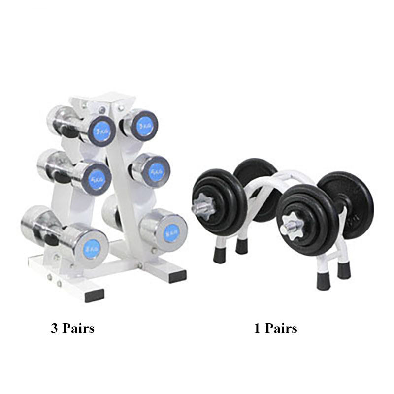 Black Adjustable Dumbbell Rack