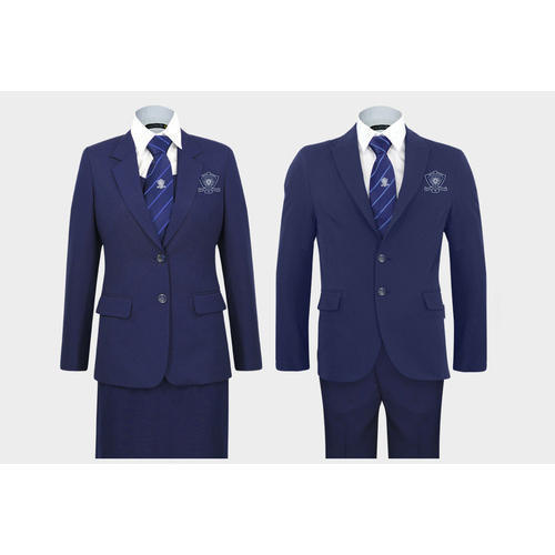 Assorted Polyester Plain College Uniform Fabric