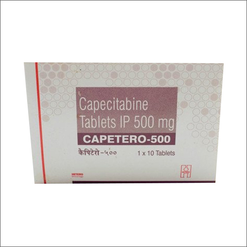 500mg Capetero-500 Capecitabine Tablets IP