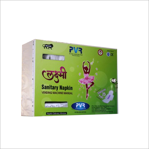 Manual Sanitary Napkin Vending Machine - 5 kg Weight, 25 Napkin Storage Capacity | Automatic Operation, 1 Year Warranty