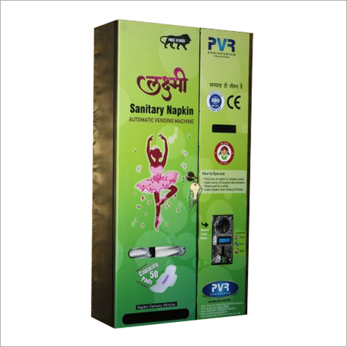 Coin Operated Automatic Napkin Vending Machine - 50 Napkins Capacity | 01 Year Warranty, Wall Mounted, Lightweight 05 Kg