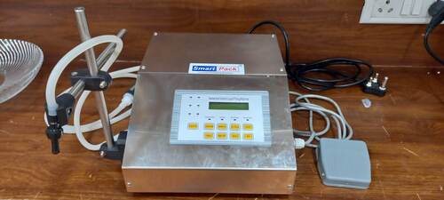 Digital Liquid Filling Machine - Silver, 5 Kilograms | Automatic High Efficiency, Eco-Friendly, Simple Control, Versatile Packaging