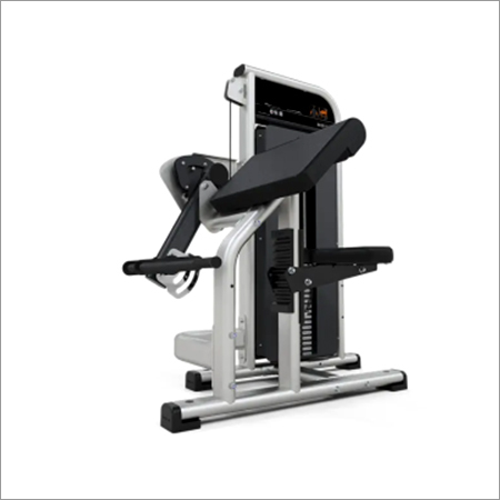 Ft-rs Bicep Curl Machine - Adjustable, Commercial Grade | High-quality Fitness Equipment With Black Seat, 1-year Warranty