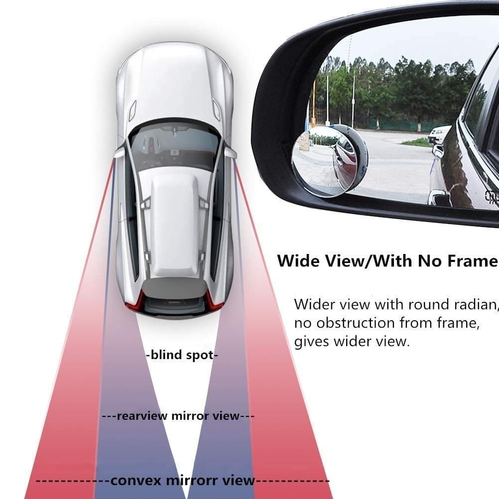 Blind Spot Mirror (Pack Of 2)