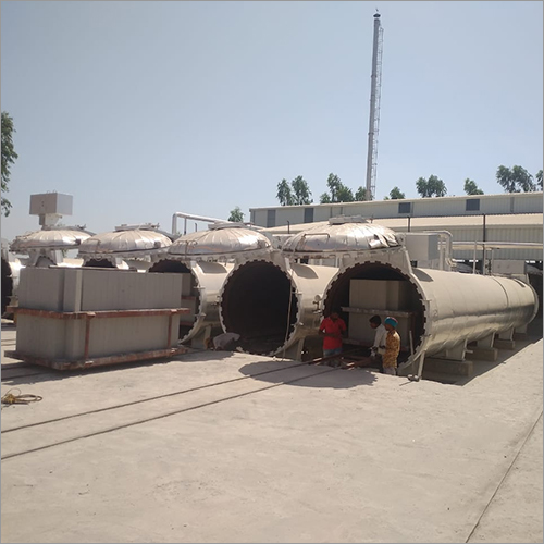 Aac Block Production Line - Steel Material, Customized Dimensions, Variable Capacity | Semi-automatic Operation, High Pressure & Temperature, Reliable Durability