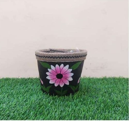 Rubber Planter Pot Height: H-13.5 X L-14 X B-14 Centimeter (Cm)