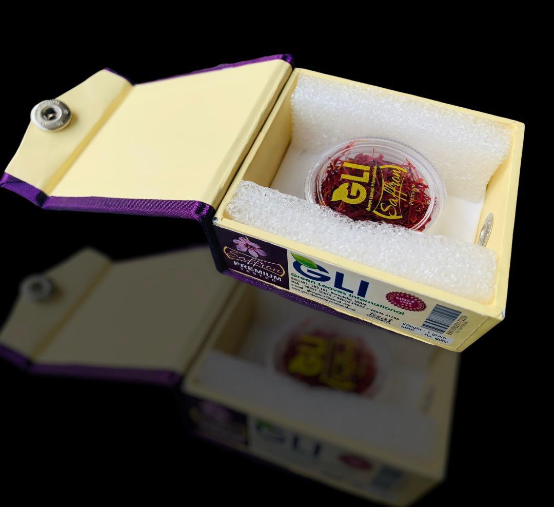 Organic Saffron - 100% Pure Mongra Saffron Threads, Grade A | Deep Red Color, Natural Aroma, 98% Purity, Available In 1g To 500g Packs