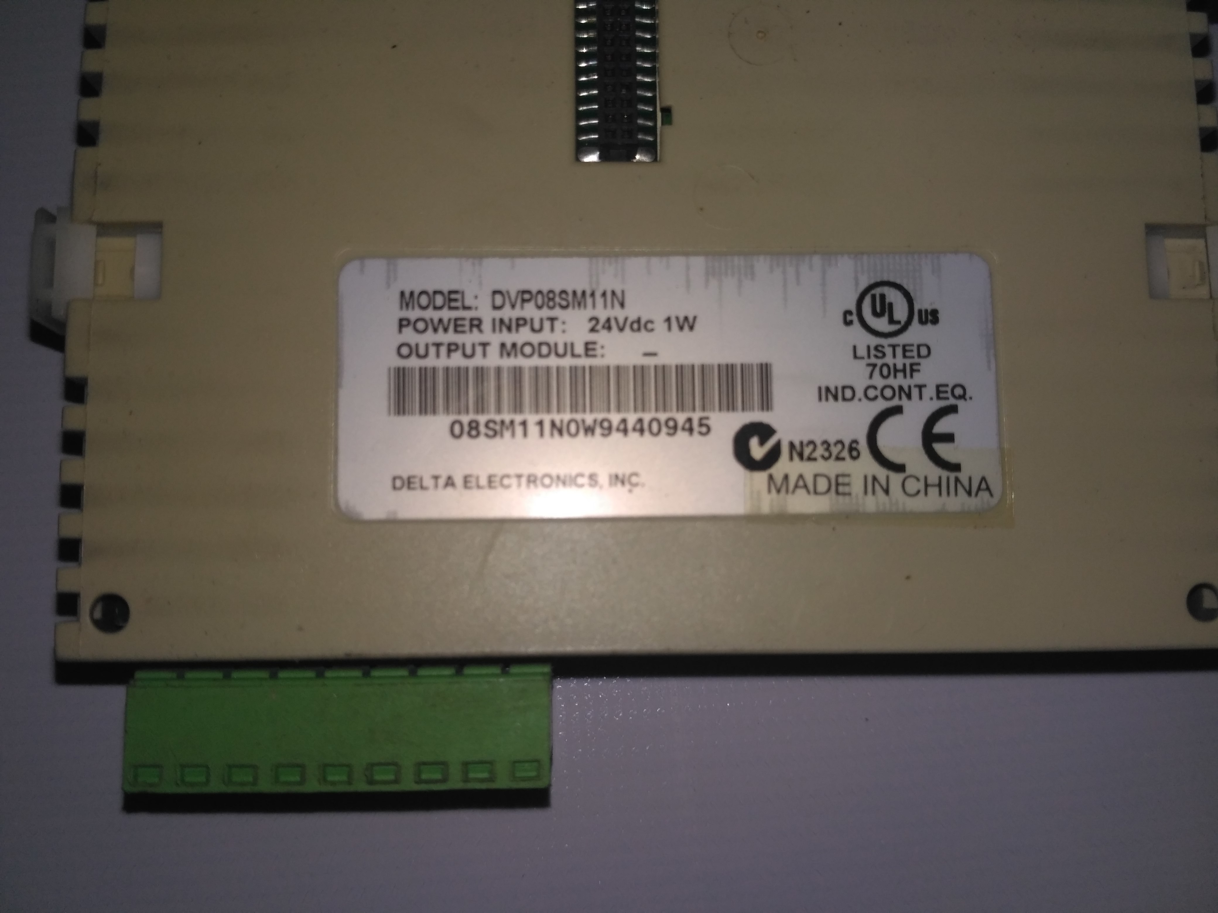 24vdc Delta Input Module