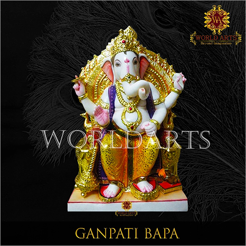 Hygienic Marble Ganpati Bapa Statue