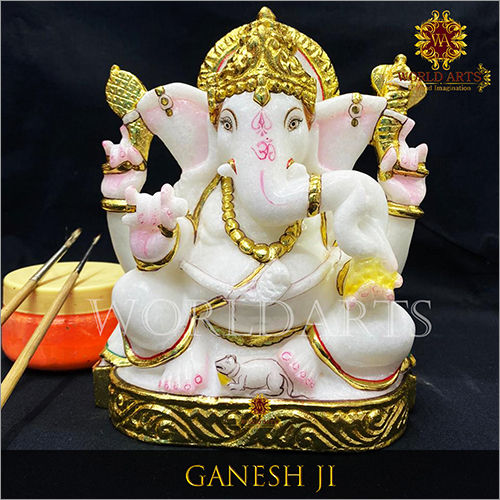 Marble Ganesh Ji Moorti