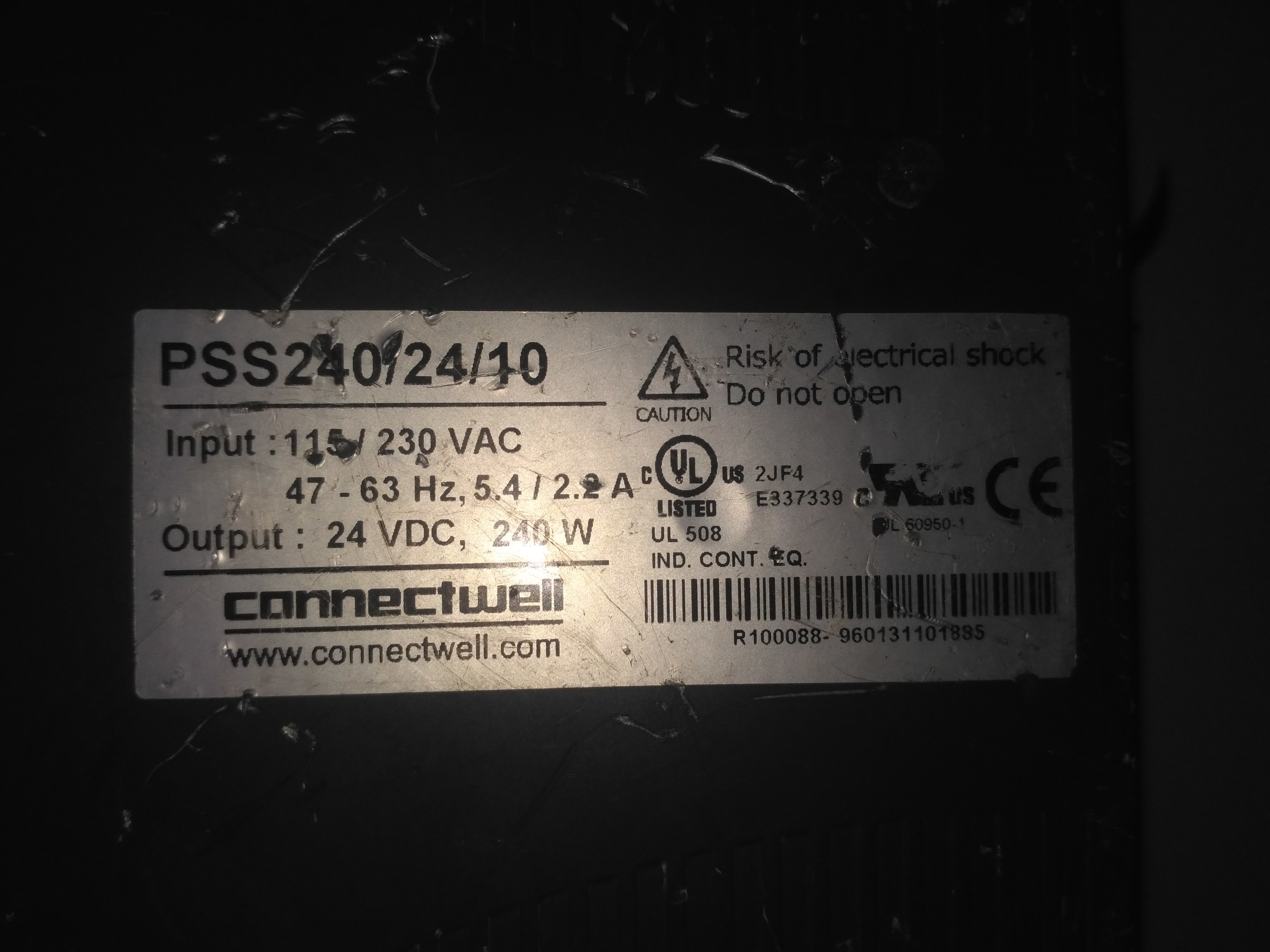 240w Power Supply