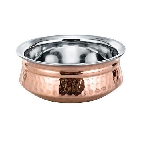 Copper Serving Handi Small Size: 5 X 2.25 Inch