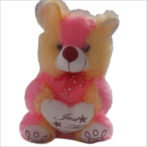 Multicolor Pink Teddy Bear Soft Toy