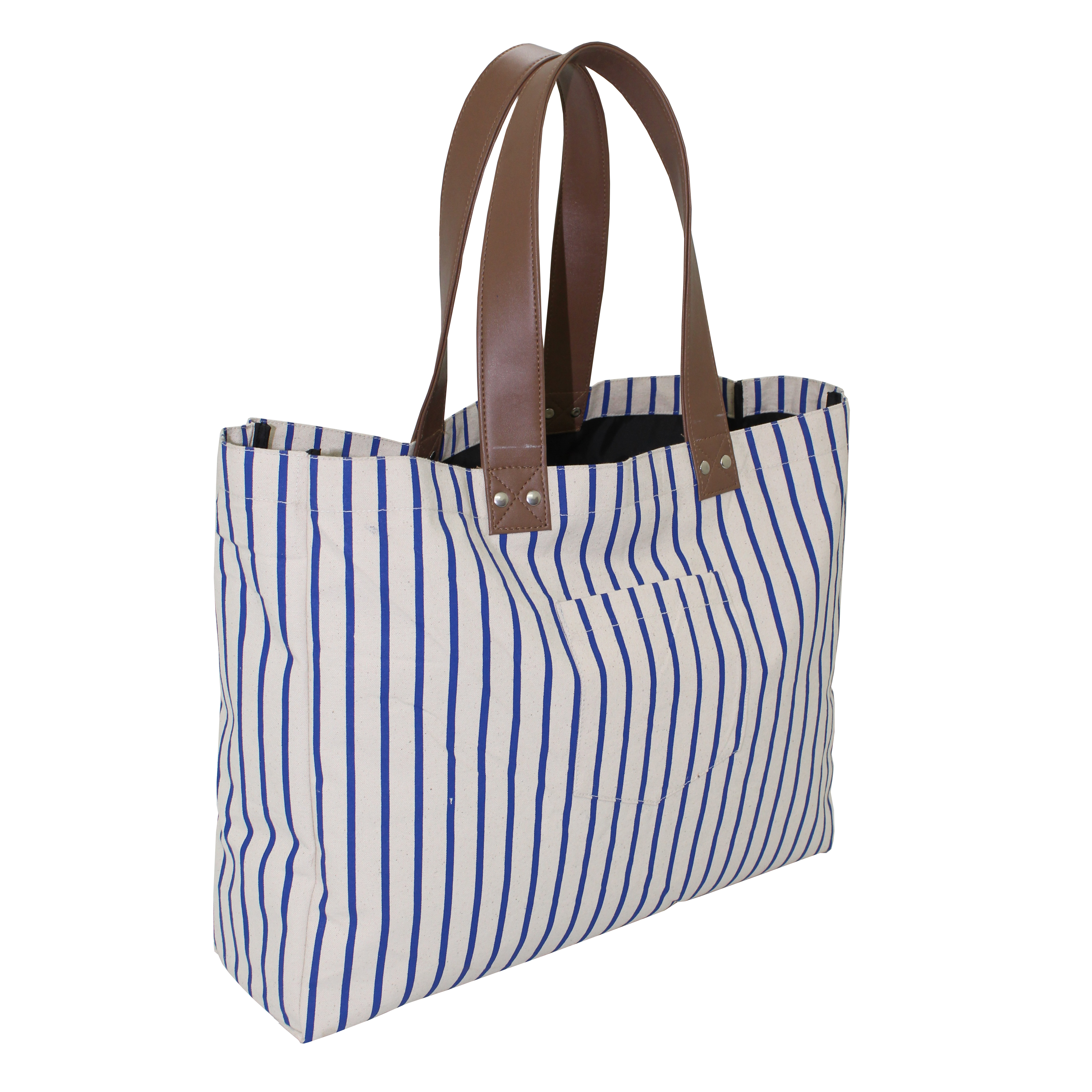Canvas Ladies Bag With Pu Handle Capacity: 5-10 Kgs Kg/day