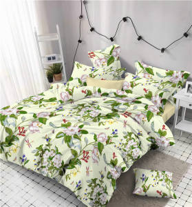 Assorted Floral Printed Polyester Bed Sheets Fabric