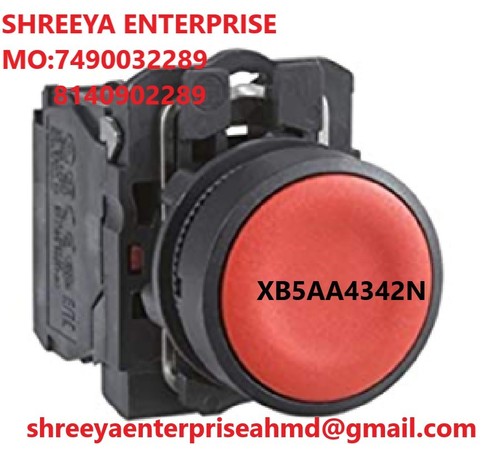 Schneider Xb5aa11n White Color Actuator - 22mm Size, 1no Output, Ip55 Protection Level, 220v Rated Voltage, Durable Design