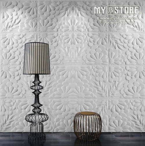 3Dwp2010 3D वॉल पैनल का आकार: 8 X 4 फीट