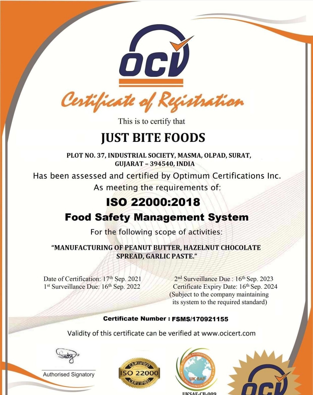 Export Quality Peanut Butter
